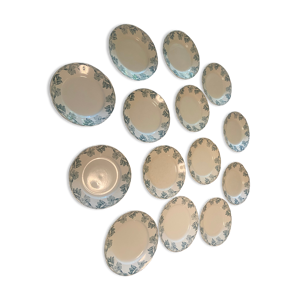 lot de 14 assiettes en