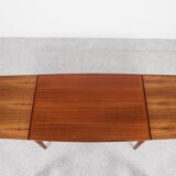 Midcentury Danish dining table in teak by Grete Jalk for Glostrup 1960s