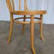 Set of 2 Thonet Style Bentwood Chairs with Cane Seat / Mid-Century Dining F