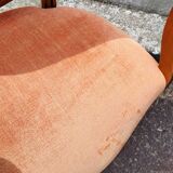 Pair of colorful medallion armchairs