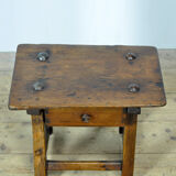 Small oak Spanish table, circa 1840