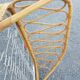 Rattan basket bed
