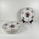 Set of 6 flat plates "Agreste", Sarreguemines, late 20th century, Pyroblan