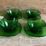 6 green VERECO cups