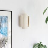 White Tile Wall Light
