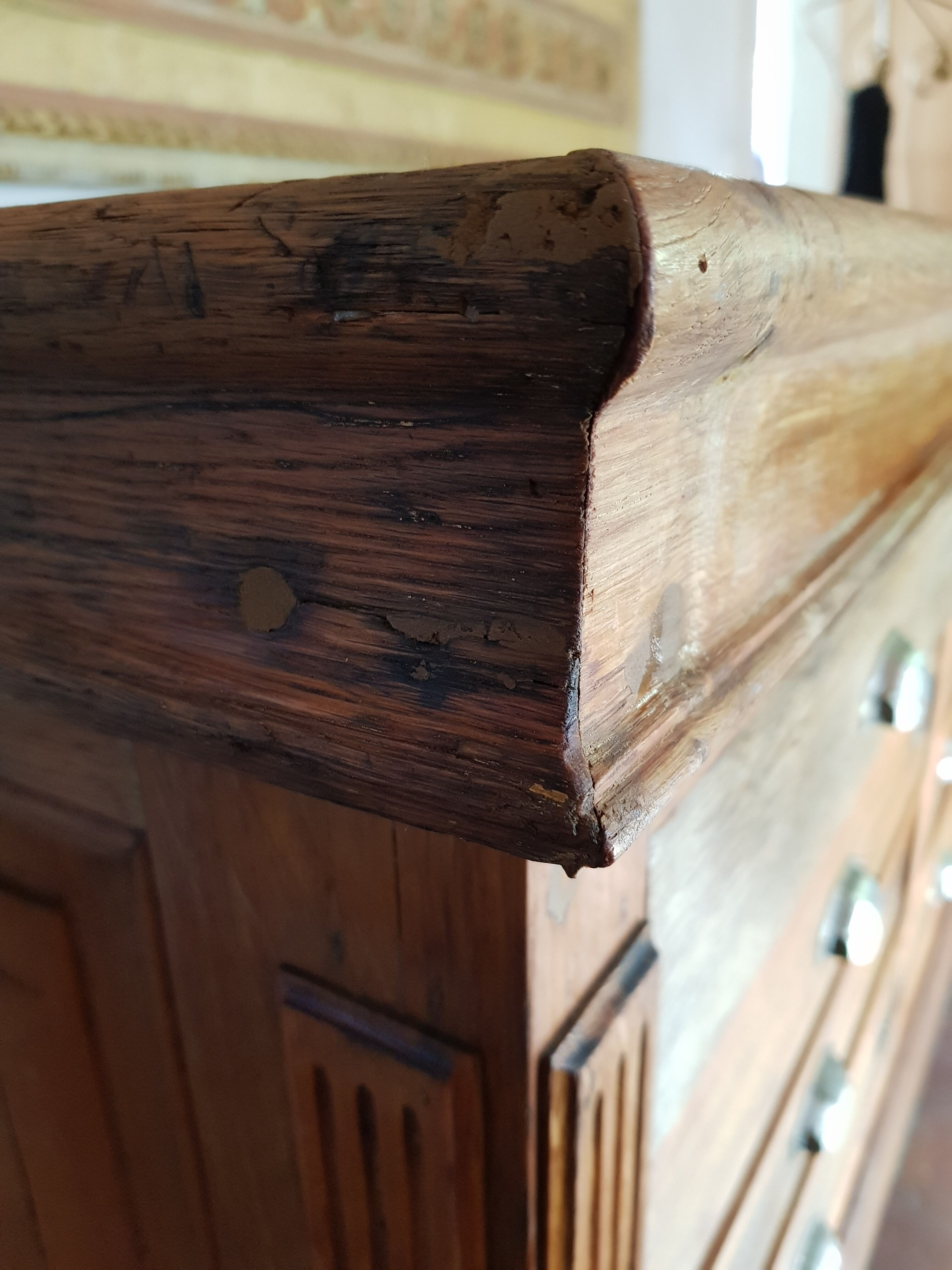 Furniture of trade with drawers
