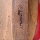 Set de 4 exceptionnel  chaises Baumann