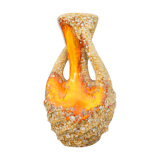 Vase orange Vallauris