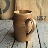 Brown Grepots Digoin sandstone pitcher