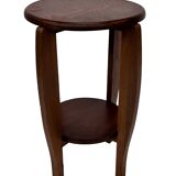 Art Deco Side Table Plant Table Oak 1950s Design