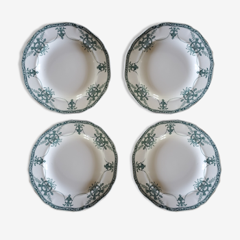 4 Longwy hollow plates