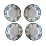 4 Longwy hollow plates