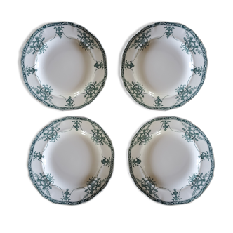 4 Longwy hollow plates