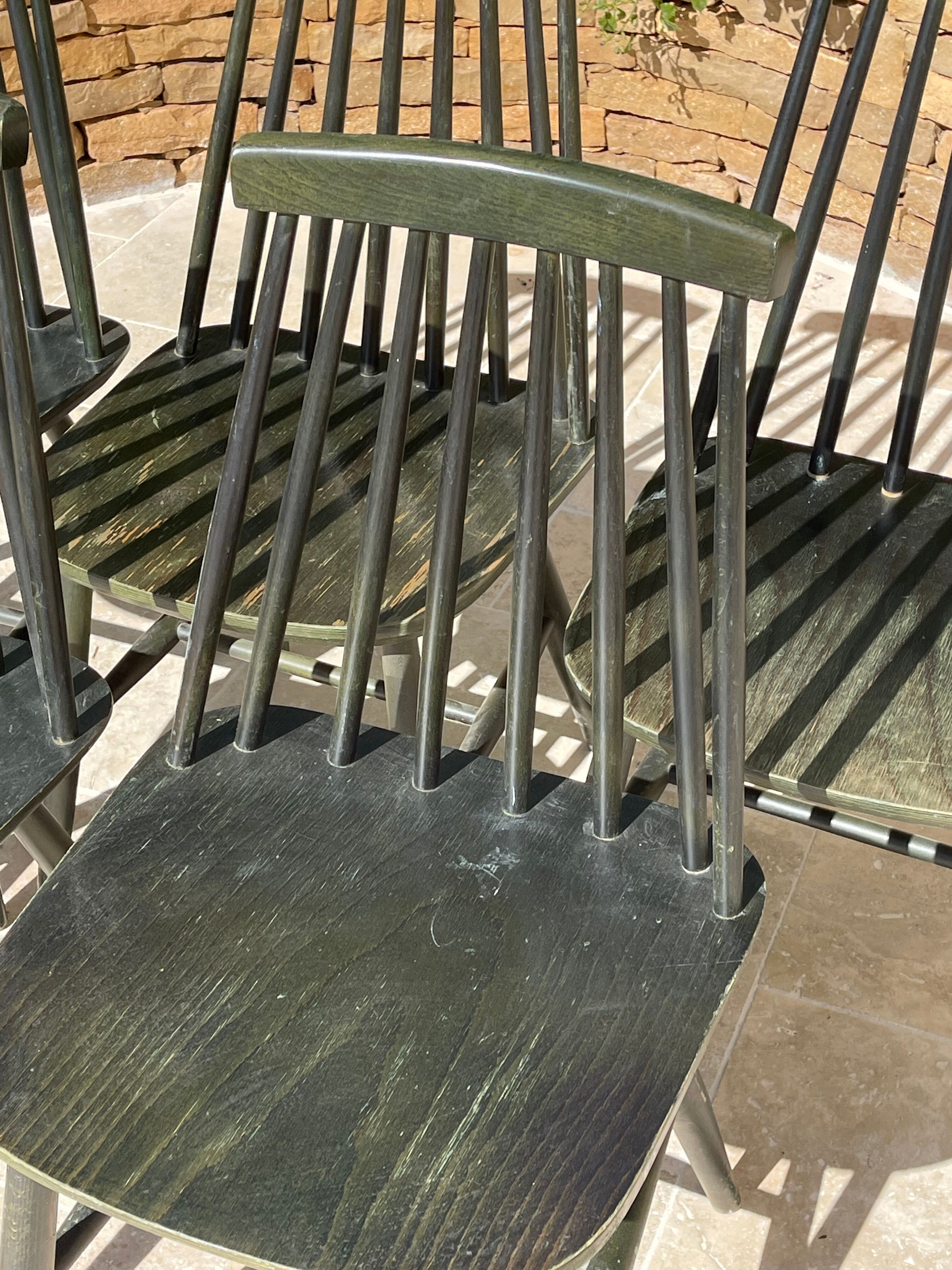 5 Ikea chairs circa 1960, Tellus model