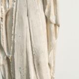 Plaster statue of the Virgin Mary signed Boye and Thomas Toulouse