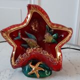 Starfish lamp Vallauris signed 60s-70s