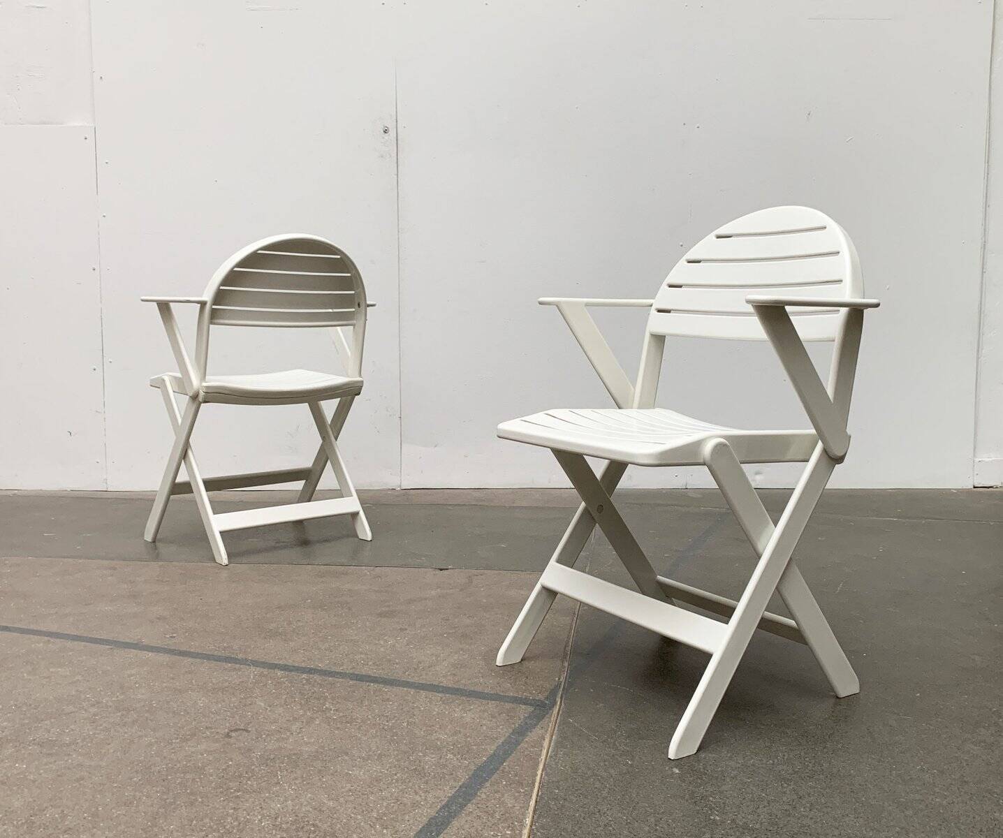 Postmodern folding chairs by Niels Gammelgaard for Ikea, set of 4.