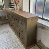 Green patina workshop furniture