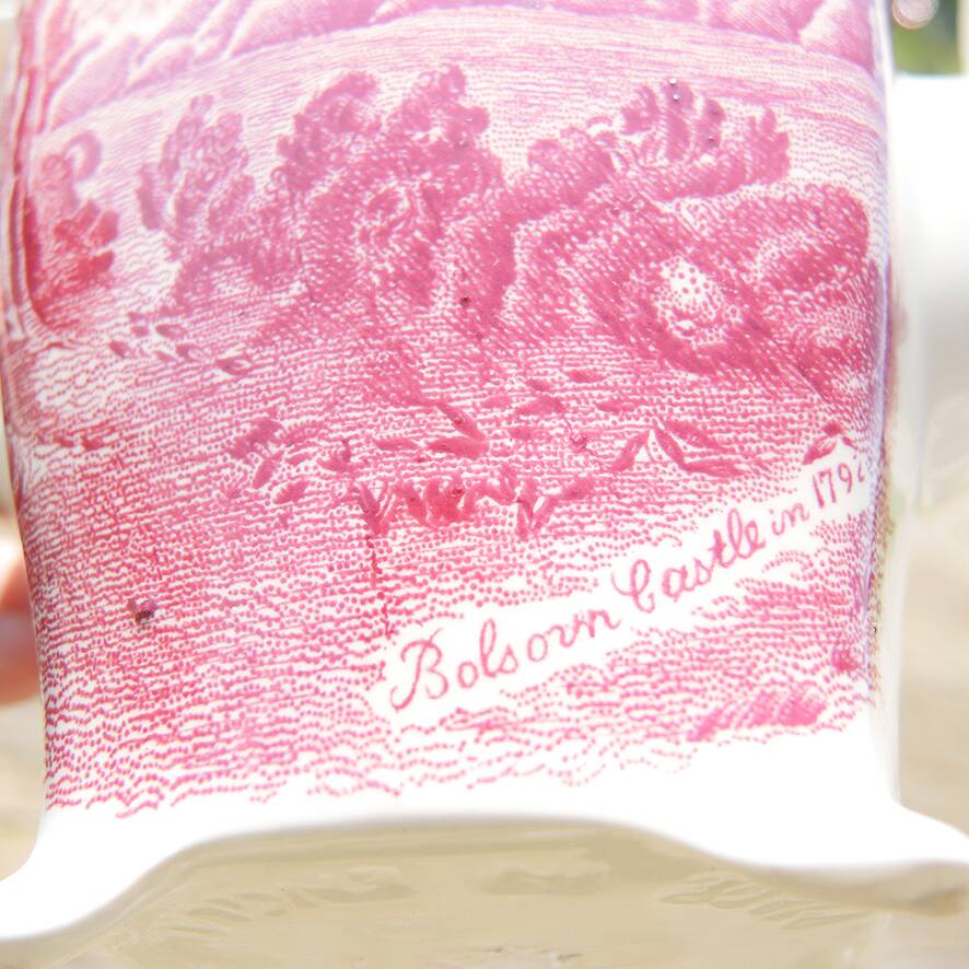 Antique Johnson Bros Ceramic Teapot - Bolsover Castle