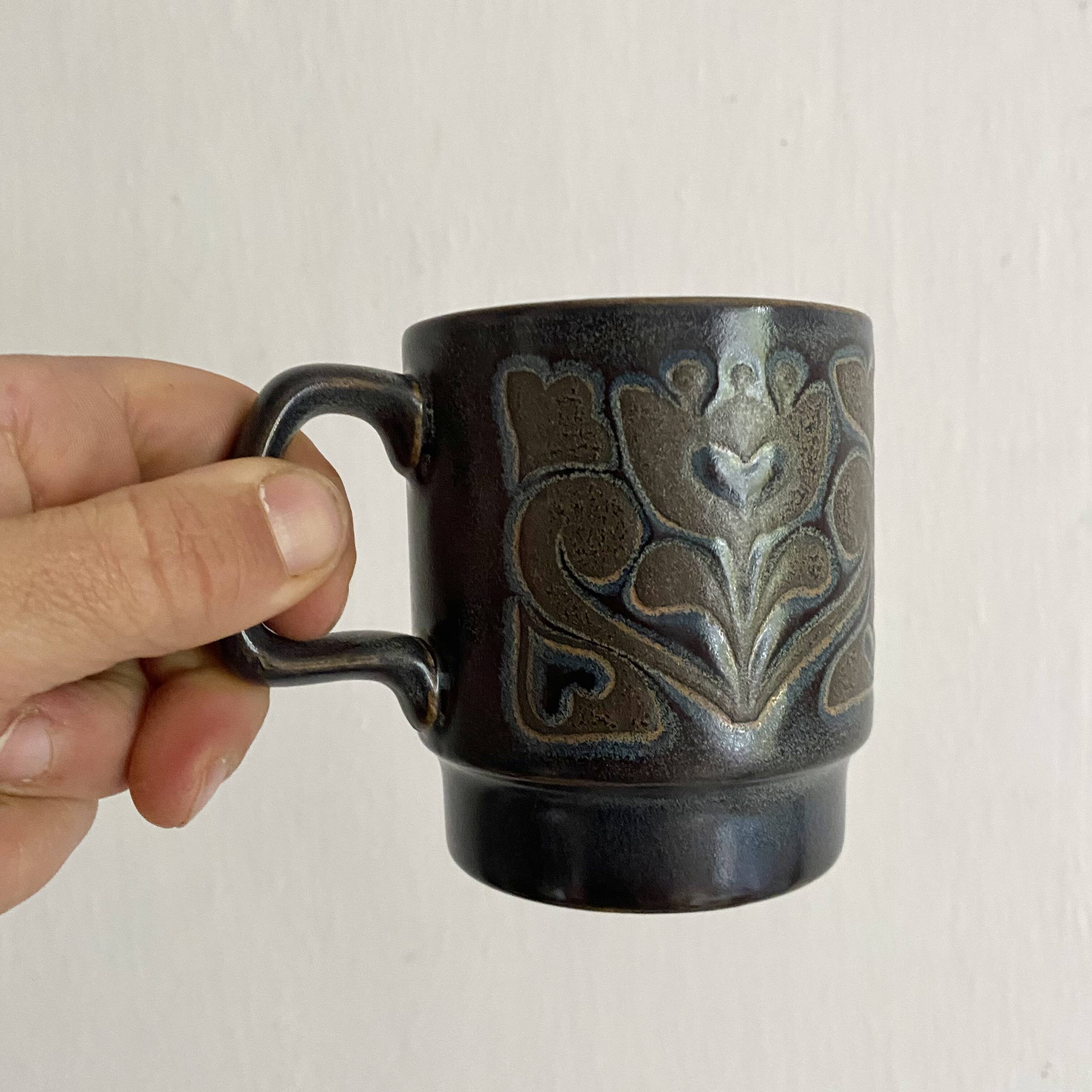 Mugs vintage Royal Alma made in England, années 70