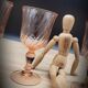 Set 4 verres à vin rose