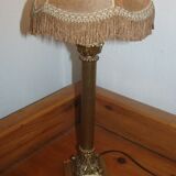 Stunning 1960s-style bronze lamp Empire/ Skin Abat day