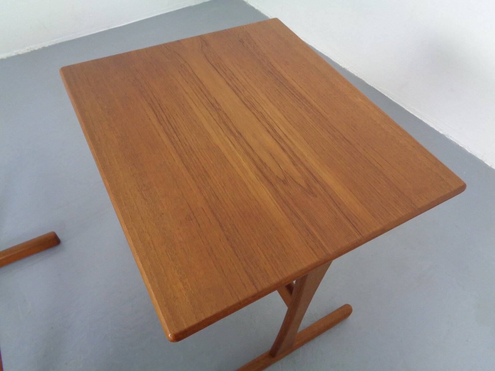 Danish Teak Nesting Tables, 1960s, Set of 3