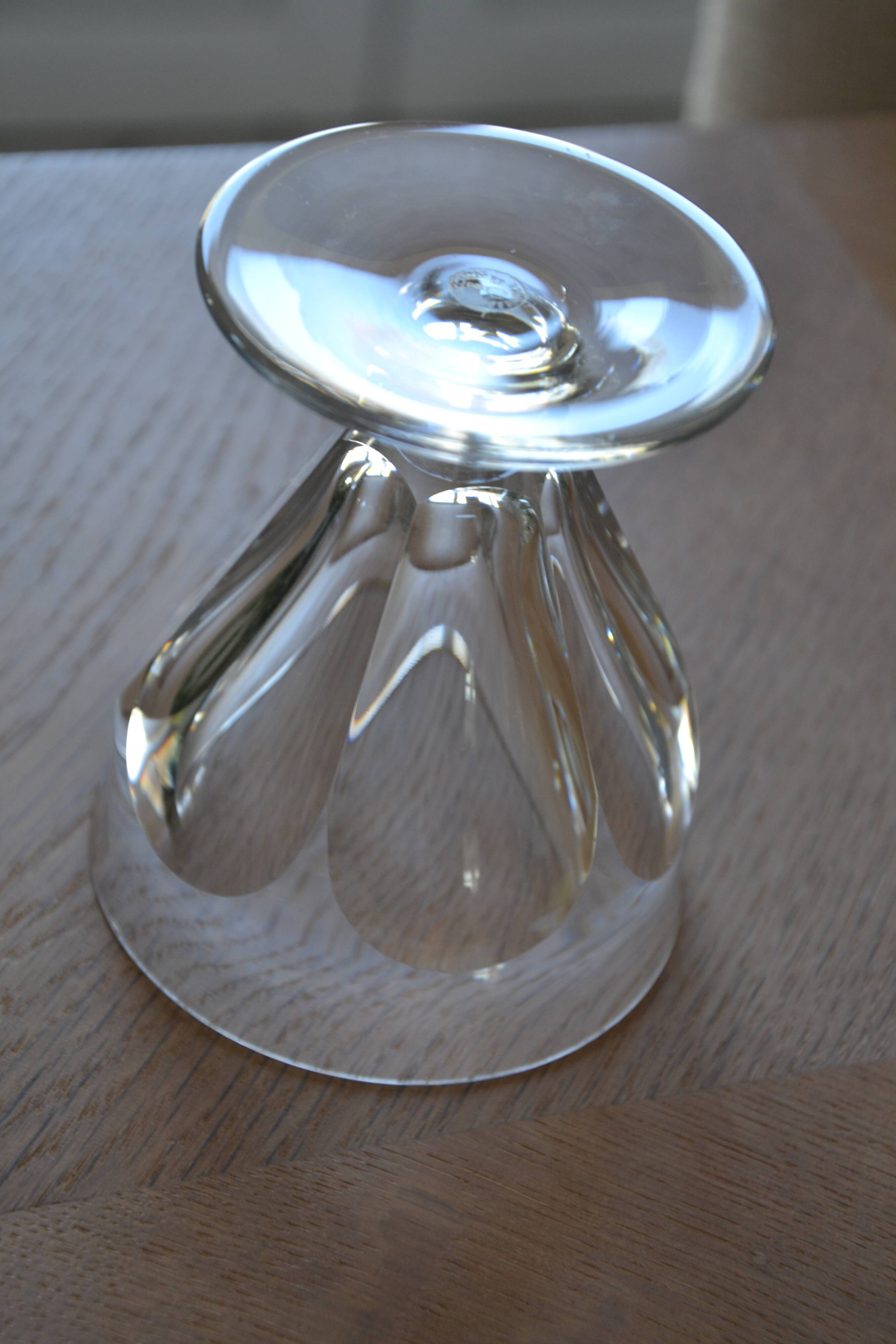 5 water glasses Talleyrand model Baccarat crystal
