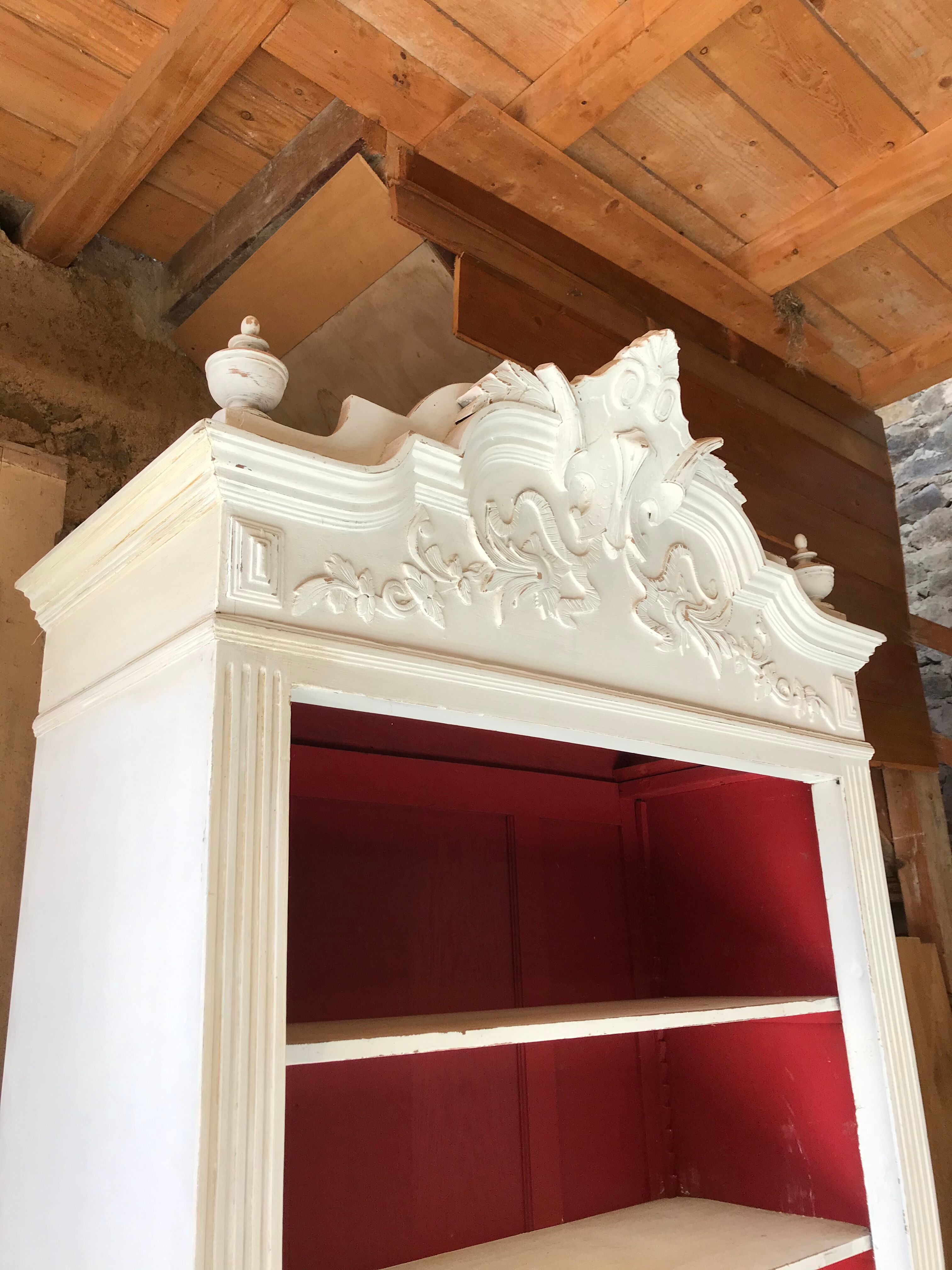 Painted Louis XV wardrobe