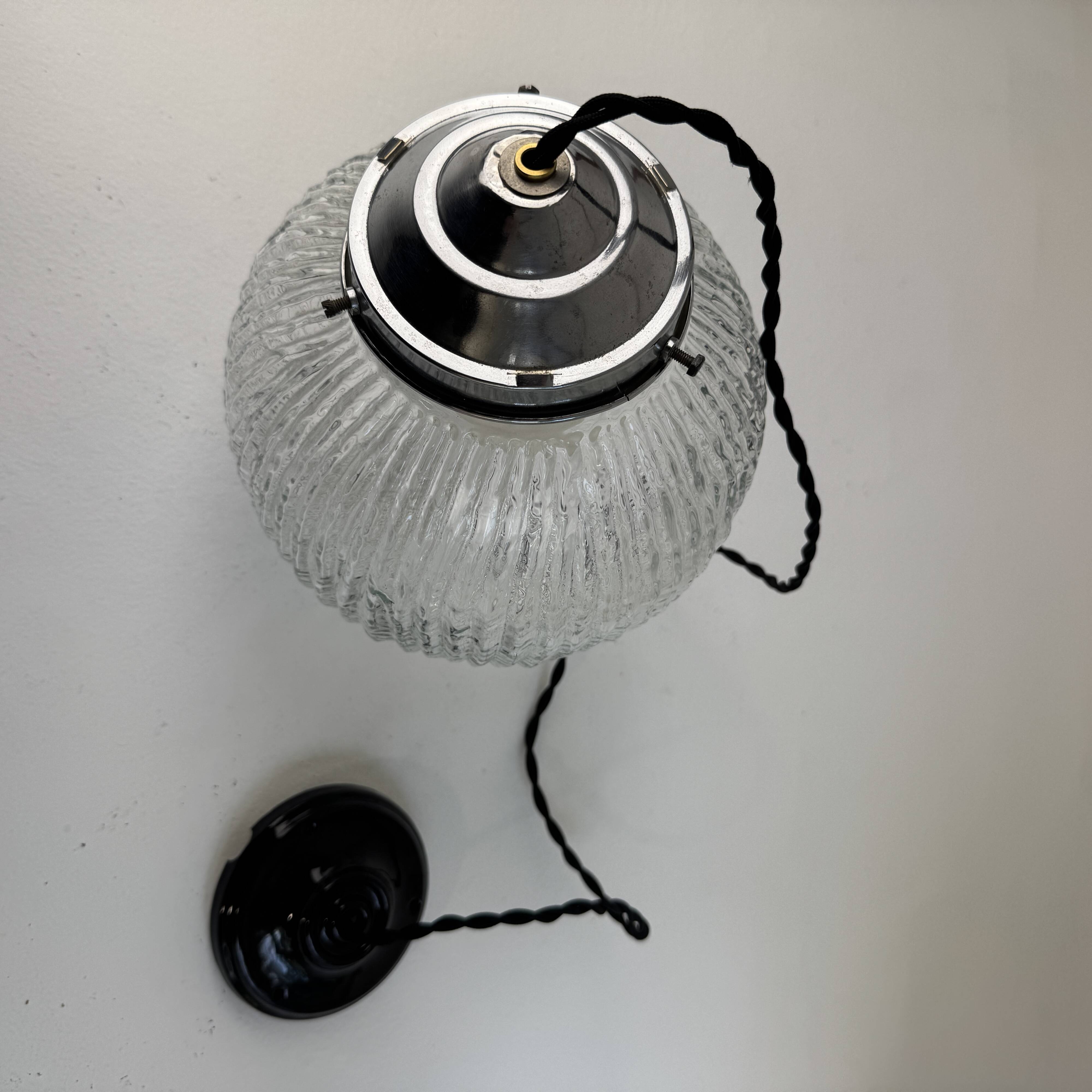 Vintage xl art deco chandelier