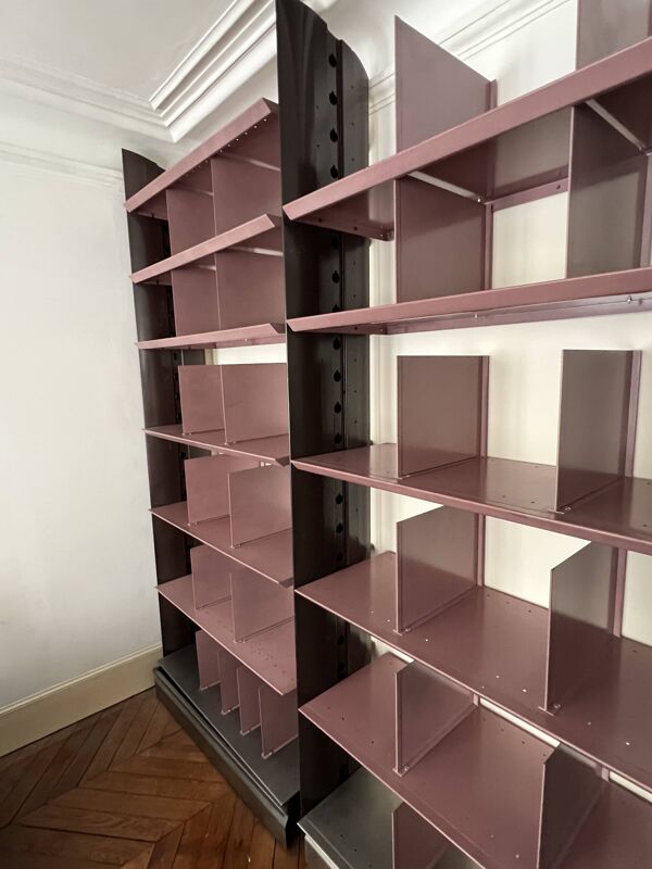 Étagère bibliothèque dans le goût Roche Bobois