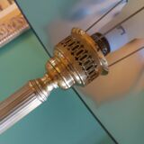 Large golden brass lamp neo classic style