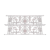 Pair bodyguards 135x31.5cm cast