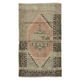 Vintage Turkish Oriental Rug. Ca 1960. One of a kind Handmade Village Rug. 100% Wool