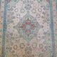 Ancient Persian Oriental rug handmade Tebriz 1.74 x 1.25 m