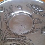 Christofle Gallia silver plated cup and saucer