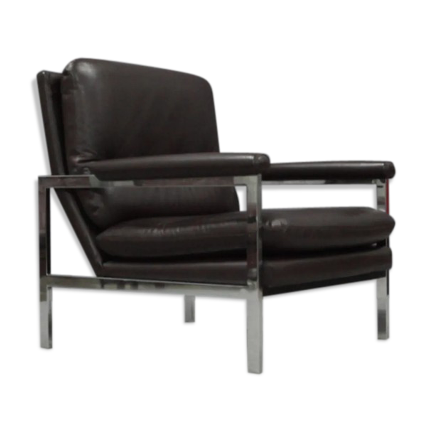 Leather armchair 1970