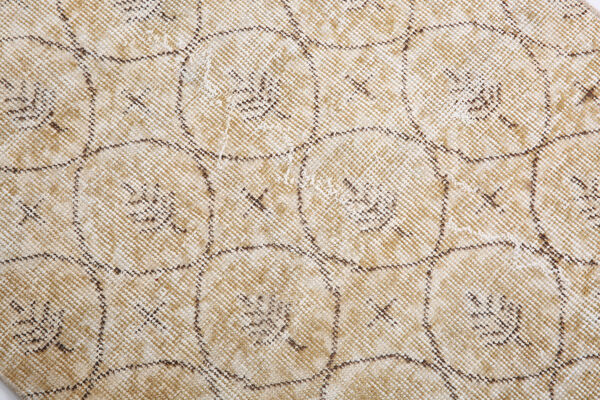 tapis de tapis de porte vintage beige 2X4, tapis de tapis de porte 2x4, 3.11.x2.5 Ft