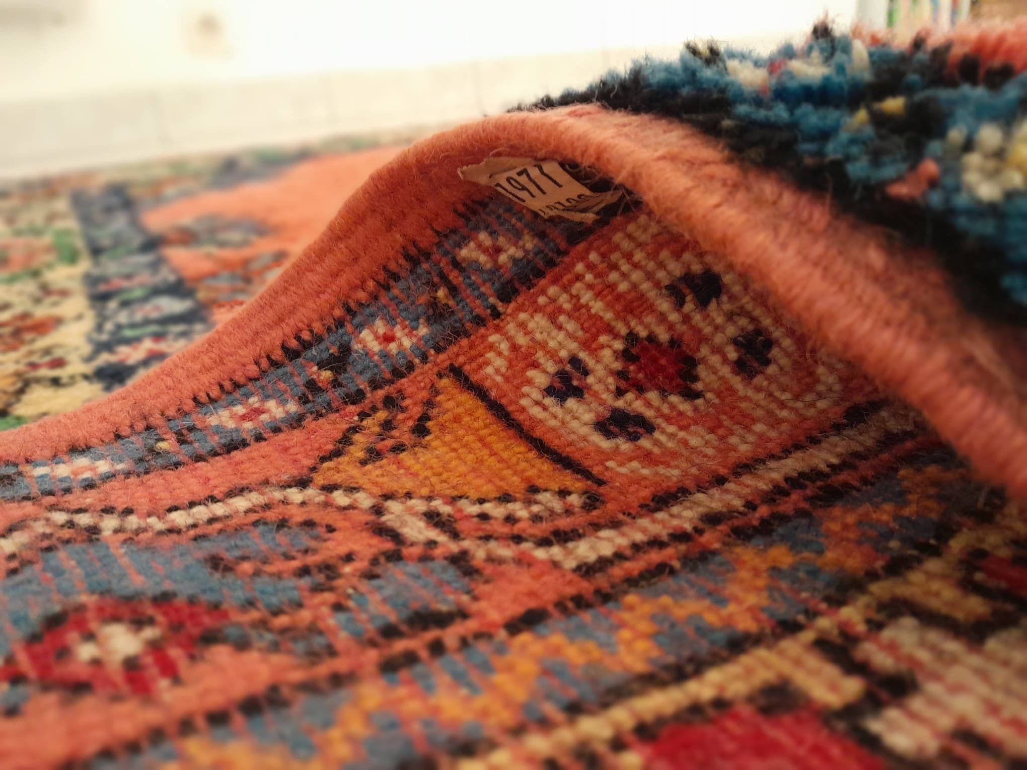 Berber rug Rabat handmade 200x151cm