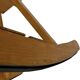 Vintage rocking horse 60s pinewood design minimalist design