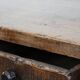 Robust French farmhouse antique dining table from the 18th century