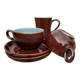 DENBY Cups and Saucers