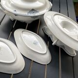 Set vegetable and sauce dish and 2 serving dishes, Villeroy and Boch