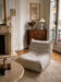 Vintage space age design Togo white armchair.