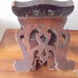 small bench or footrest, wood