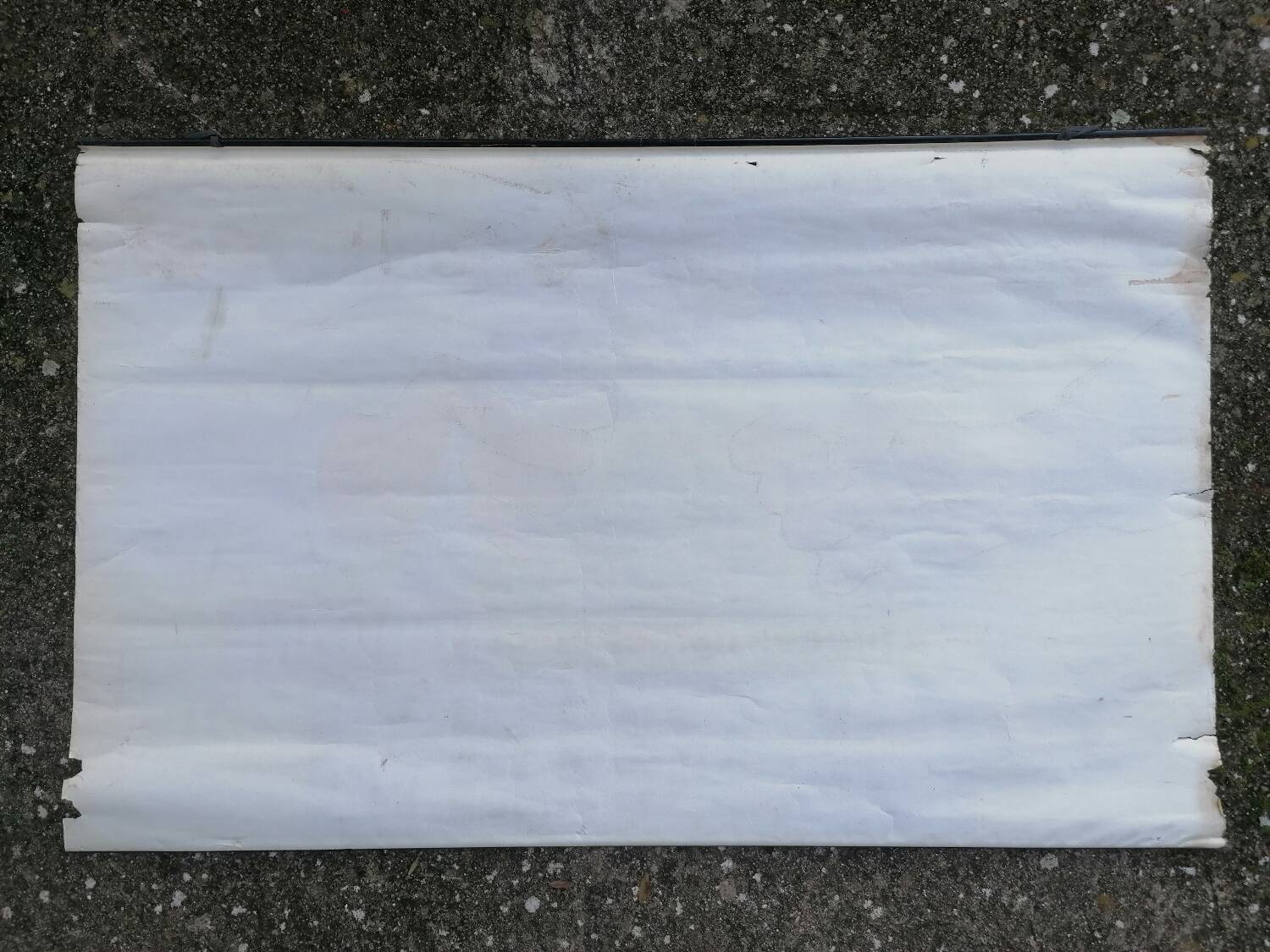 Ancienne affiche publicitaire Saviem Mécanique Garage Renault