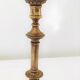 Old brass gas table lamp