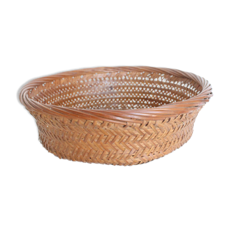 Panier en osier, coupe à fruit
