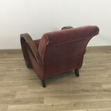 Fauteuil loops art déco
