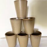 Digoin stoneware mugs